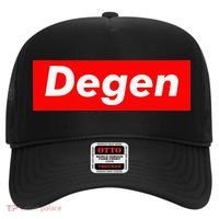 Cryptocurrency Day Trader Gifts Degen Crypto Hat thumb 0