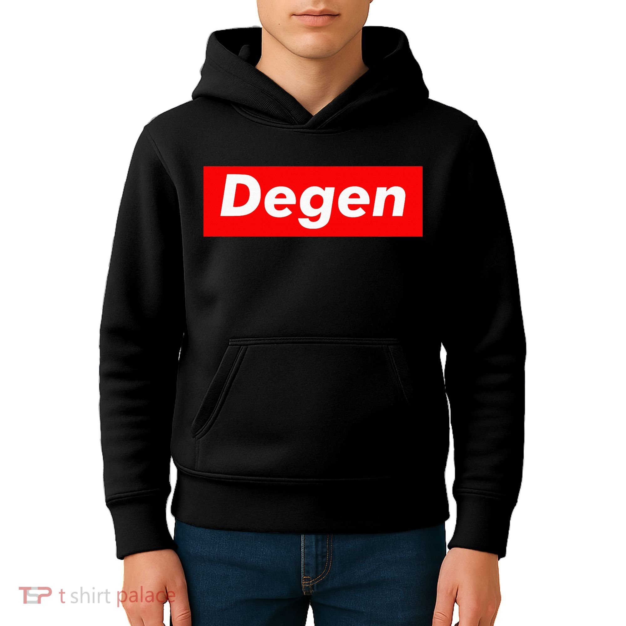 Cryptocurrency Day Trader Gifts Degen Crypto Kids Hoodie
