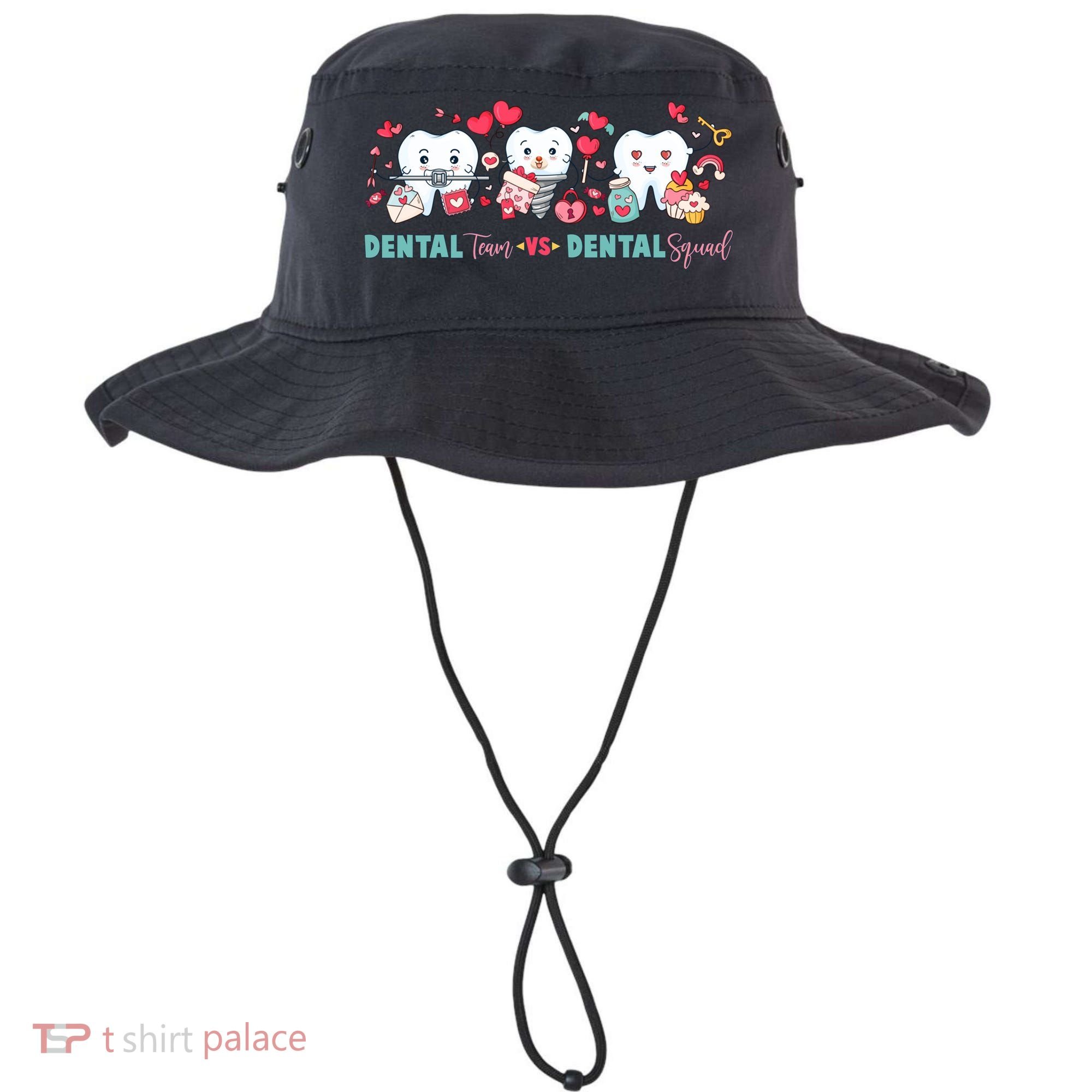 Cute Dental Team VS Dental Squad Bucket Hat