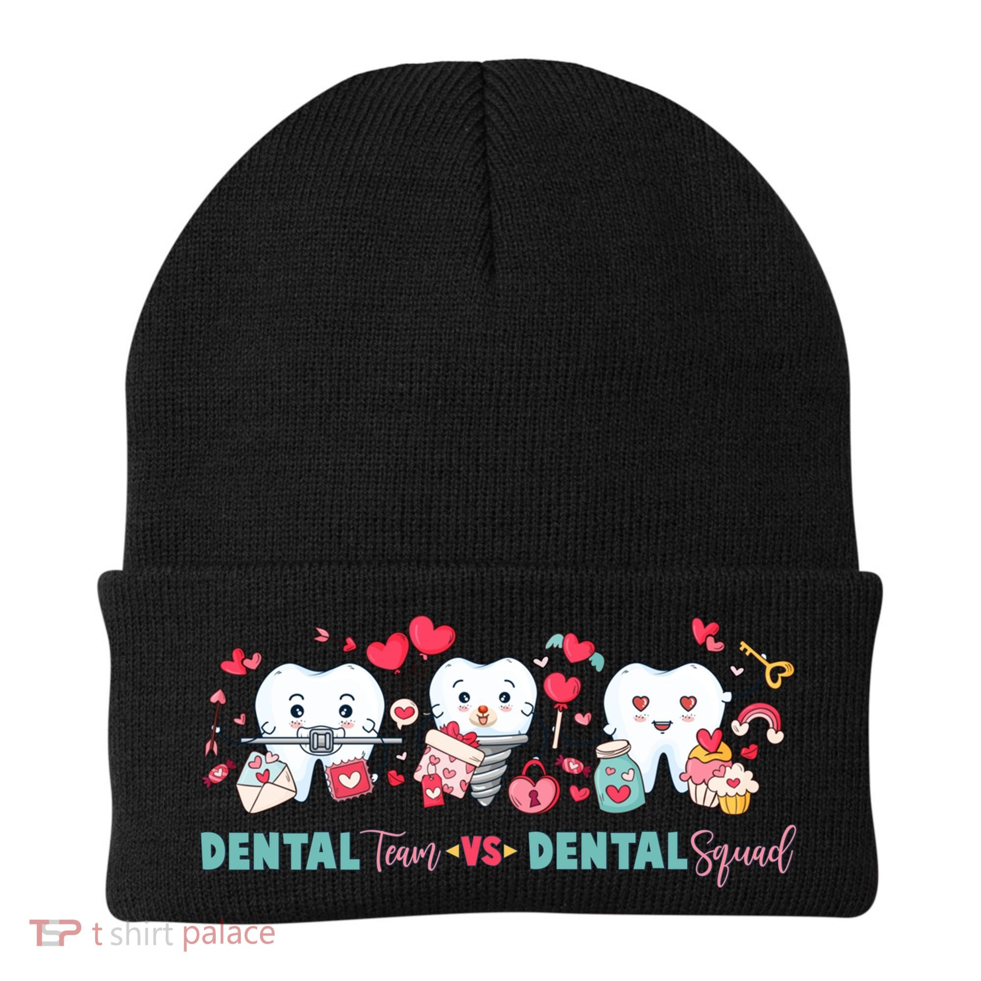 Cute Dental Team VS Dental Squad Beanie