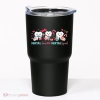 Cute Dental Team VS Dental Squad Tumbler thumb 0