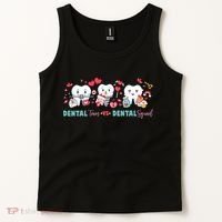 Cute Dental Team VS Dental Squad Tank Top thumb 2
