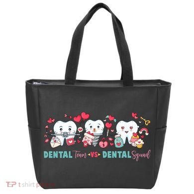 Cute Dental Team VS Dental Squad Tote Bag