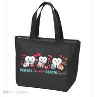 Cute Dental Team VS Dental Squad Tote Bag thumb 3