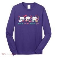 Cute Dental Team VS Dental Squad Long Sleeve Shirt thumb 0