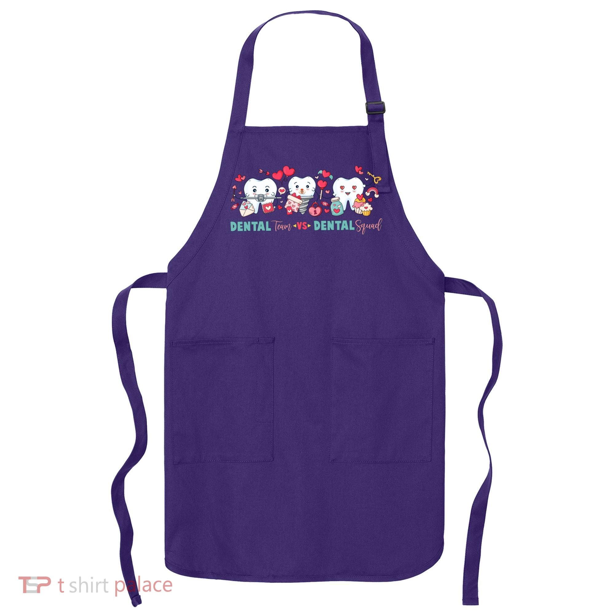 Cute Dental Team VS Dental Squad Apron