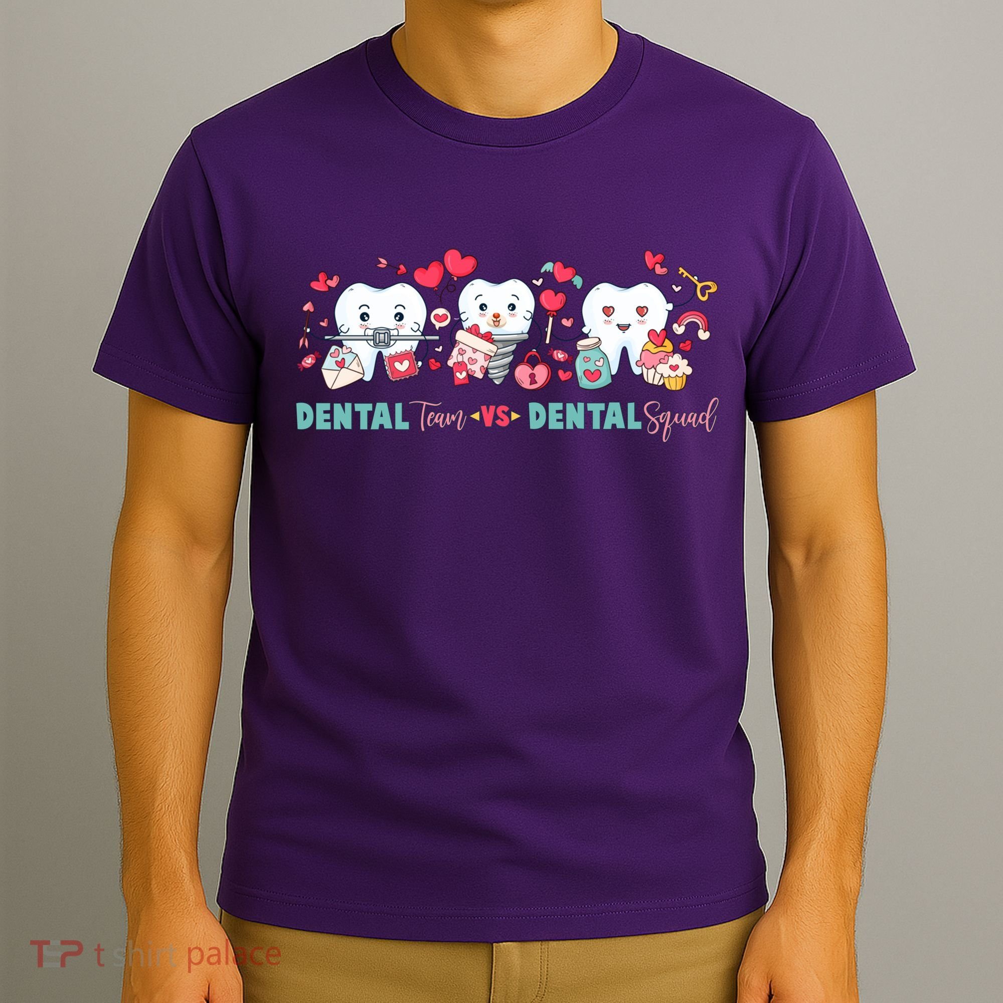 Cute Dental Team VS Dental Squad T-Shirt