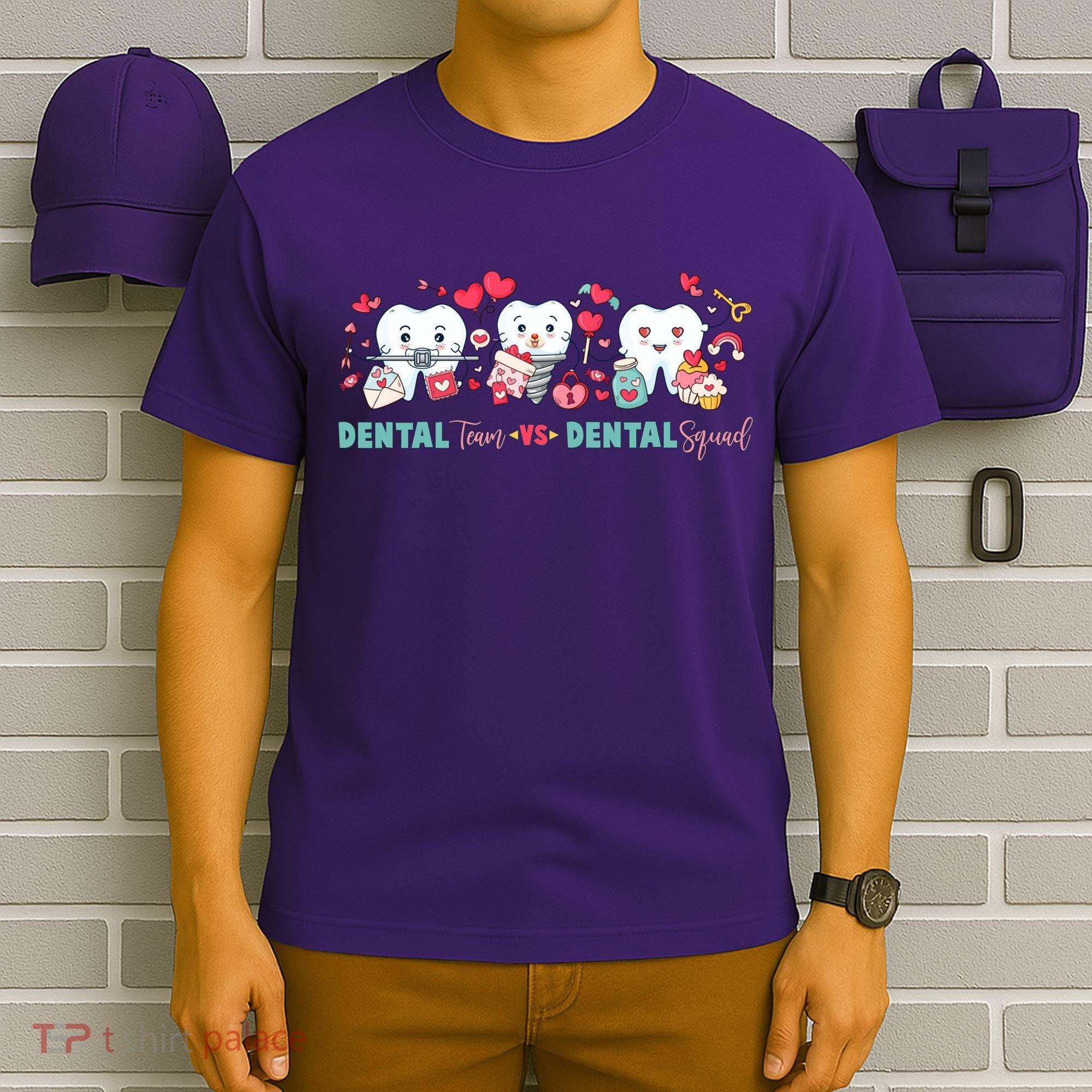 Cute Dental Team VS Dental Squad T-Shirt