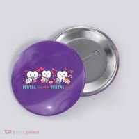 Cute Dental Team VS Dental Squad Button thumb 0