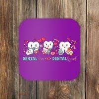 Cute Dental Team VS Dental Squad Coaster thumb 0