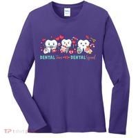 Cute Dental Team VS Dental Squad Women's Long Sleeve Shirt thumb 0