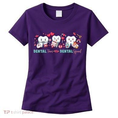 Cute Dental Team VS Dental Squad Women's T-Shirt
