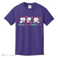 Cute Dental Team VS Dental Squad Kids T-Shirt thumb 0