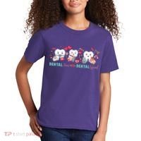 Cute Dental Team VS Dental Squad Kids T-Shirt thumb 2