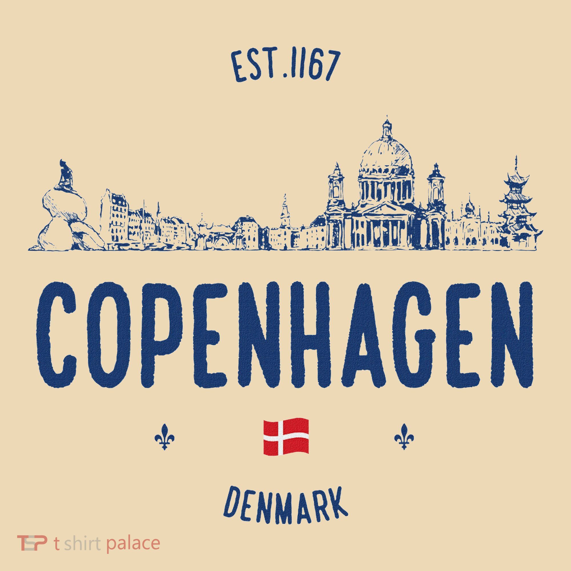 Copenhagen Denmark Travel Tote Bag