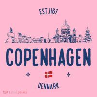 Copenhagen Denmark Travel Coaster thumb 2