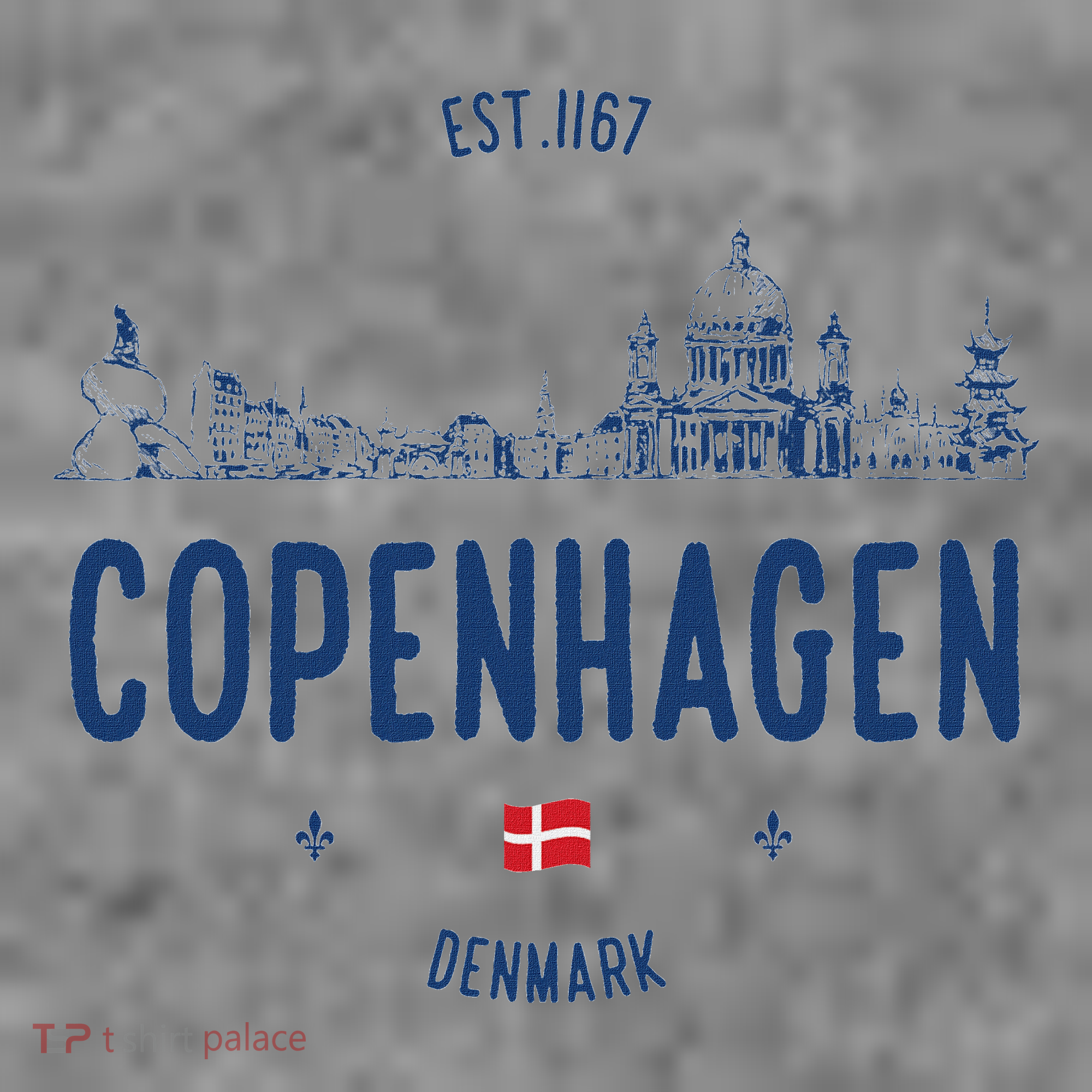 Copenhagen Denmark Travel Toddler Hoodie