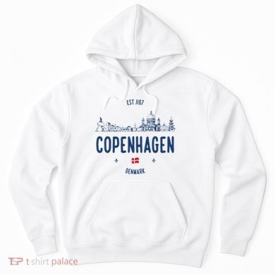 Copenhagen Denmark Travel Hoodie
