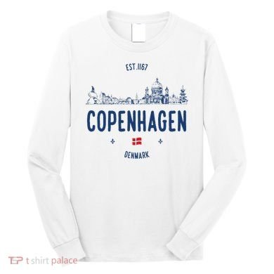 Copenhagen Denmark Travel Long Sleeve Shirt