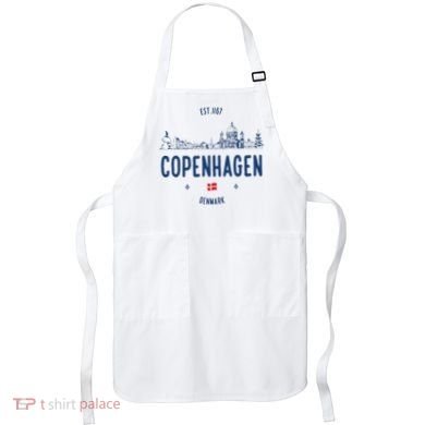 Copenhagen Denmark Travel Apron