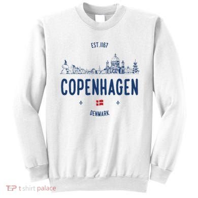 Copenhagen Denmark Travel Sweatshirt