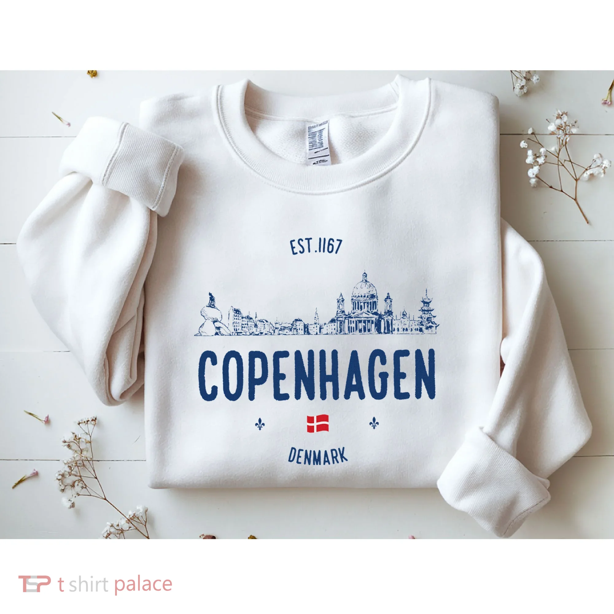 Copenhagen Denmark Travel Sweatshirt