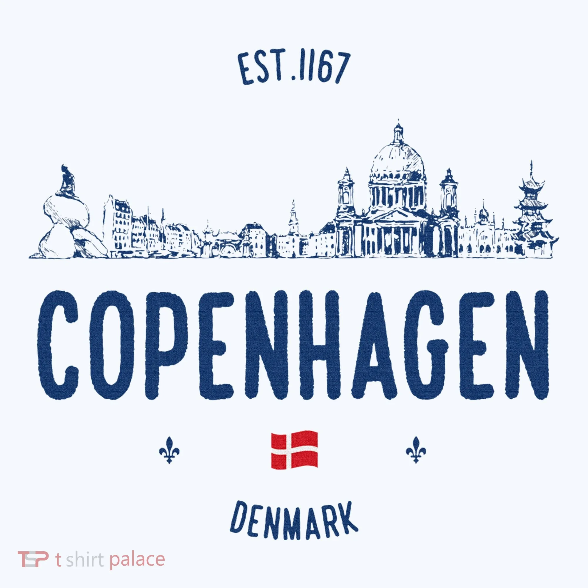 Copenhagen Denmark Travel Sweatshirt