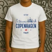 Copenhagen Denmark Travel T-Shirt thumb 3