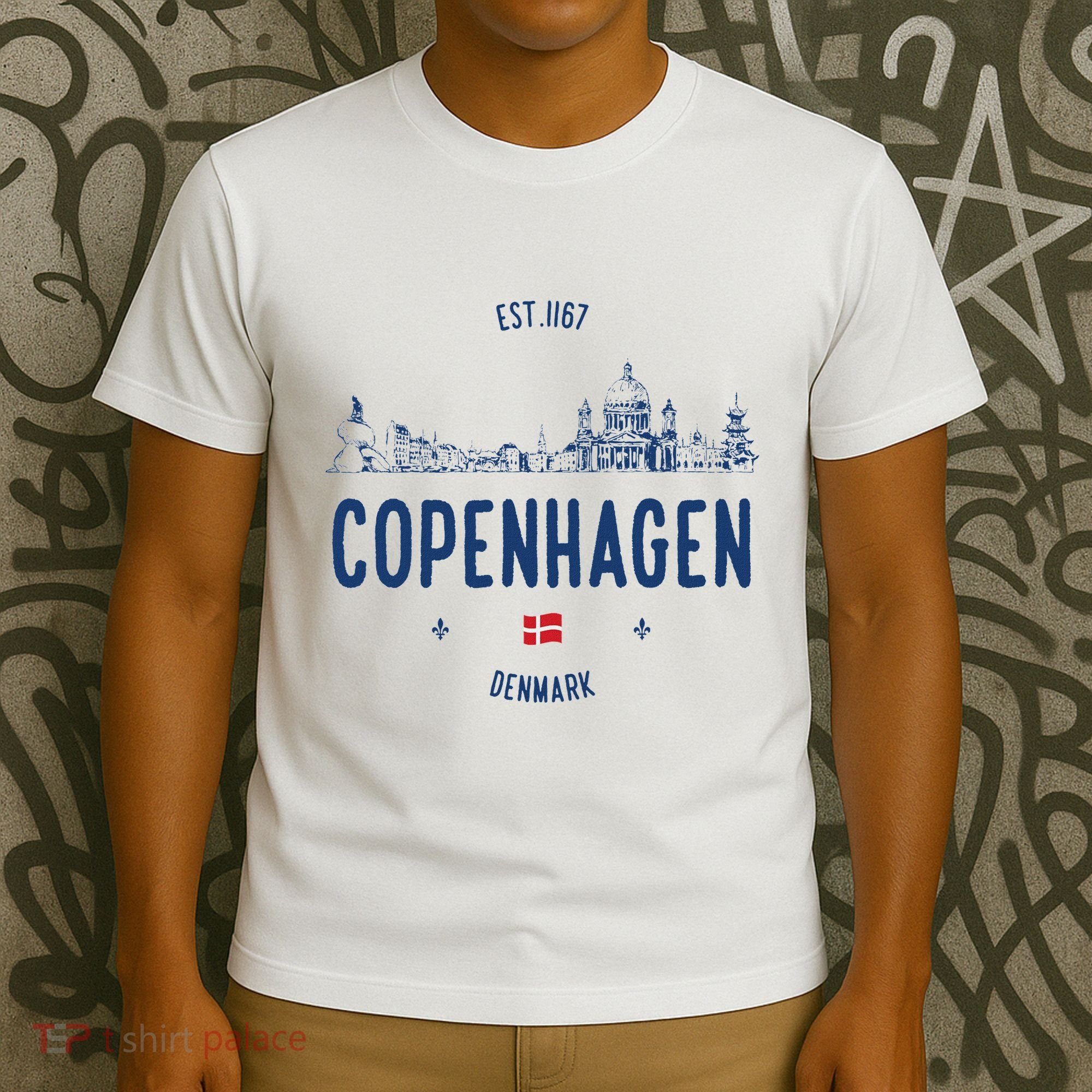 Copenhagen Denmark Travel T-Shirt