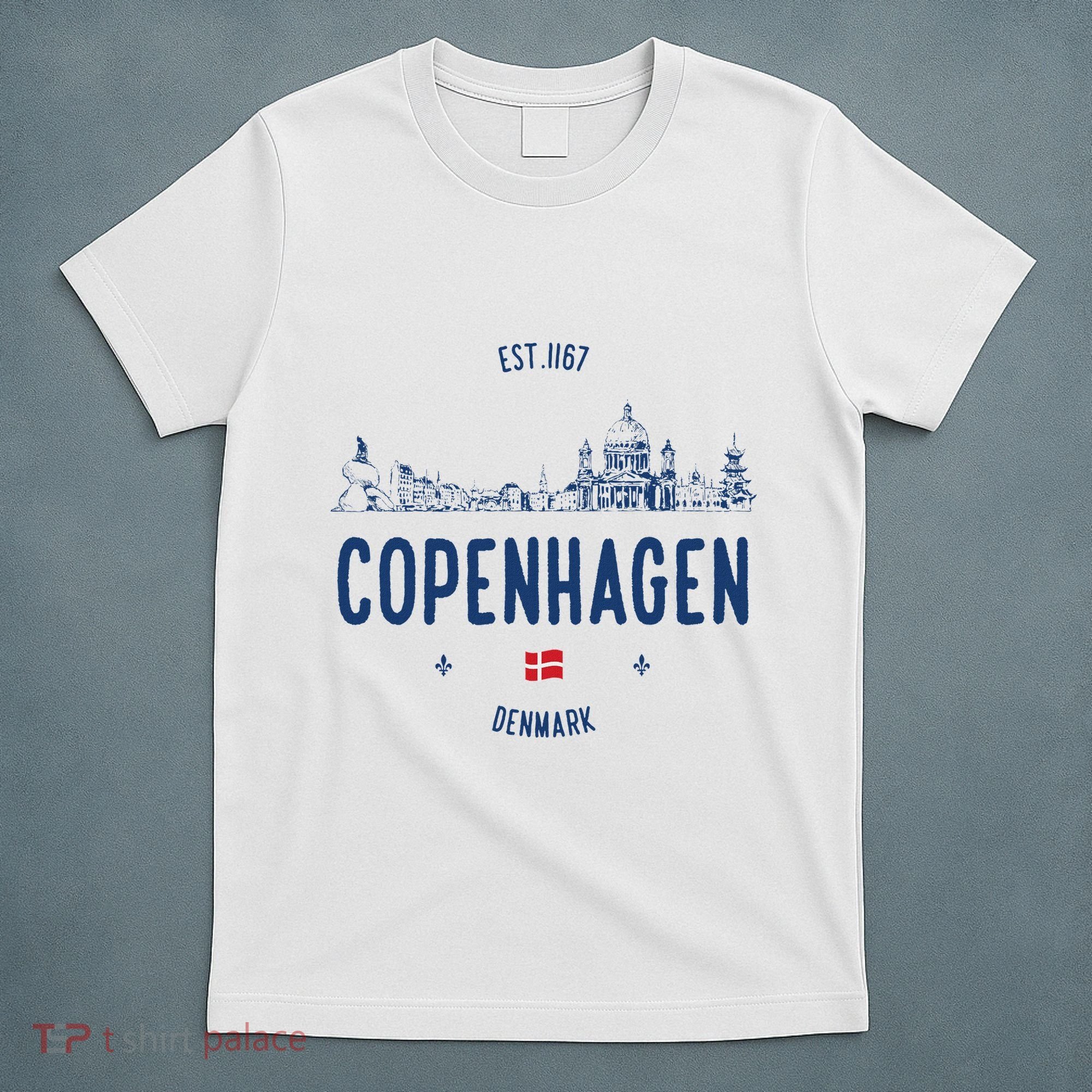 Copenhagen Denmark Travel T-Shirt
