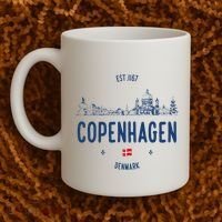 Copenhagen Denmark Travel Coffee Mug thumb 2