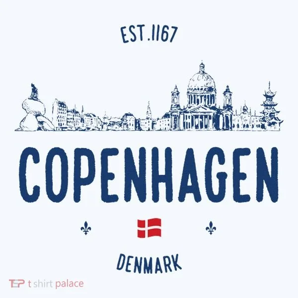 Copenhagen Denmark Travel Women's Hoodie