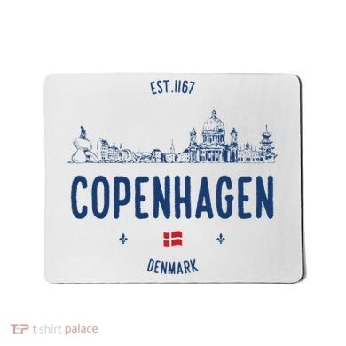 Copenhagen Denmark Travel Mousepad