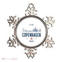 Copenhagen Denmark Travel Ornament thumb 0