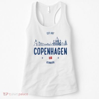 Copenhagen Denmark Travel Women's Tank Top