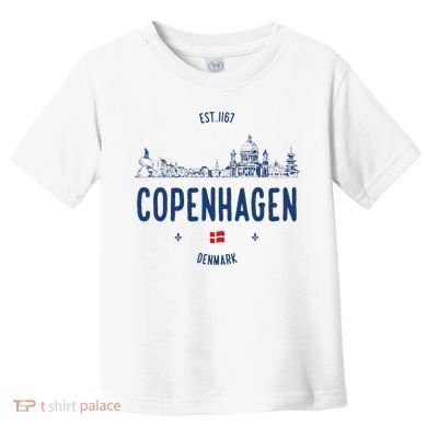 Copenhagen Denmark Travel Toddler T-Shirt