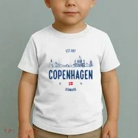 Copenhagen Denmark Travel Toddler T-Shirt thumb 2