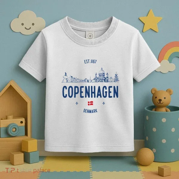 Copenhagen Denmark Travel Toddler T-Shirt