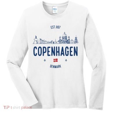 Copenhagen Denmark Travel Women's Long Sleeve Shirt