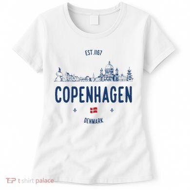 Copenhagen Denmark Travel Women's T-Shirt
