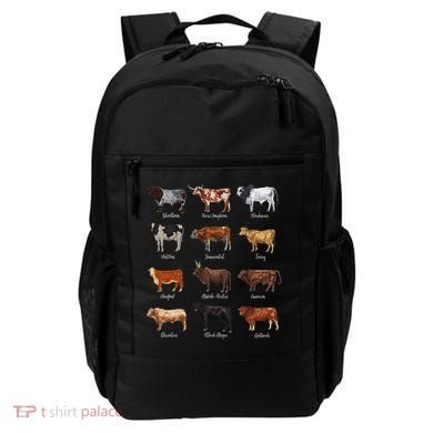 Cattle Drawings Types Of Cows Backpack