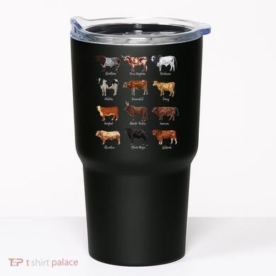 Cattle Drawings Types Of Cows Tumbler