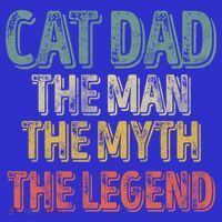Cat Dad The The Myth The Legend Great Gift FatherS Day Gift Toddler Hoodie thumb 2