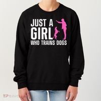 Cute Dog Trainer For Training Dog Lover Owner Women's Sweatshirt thumb 0