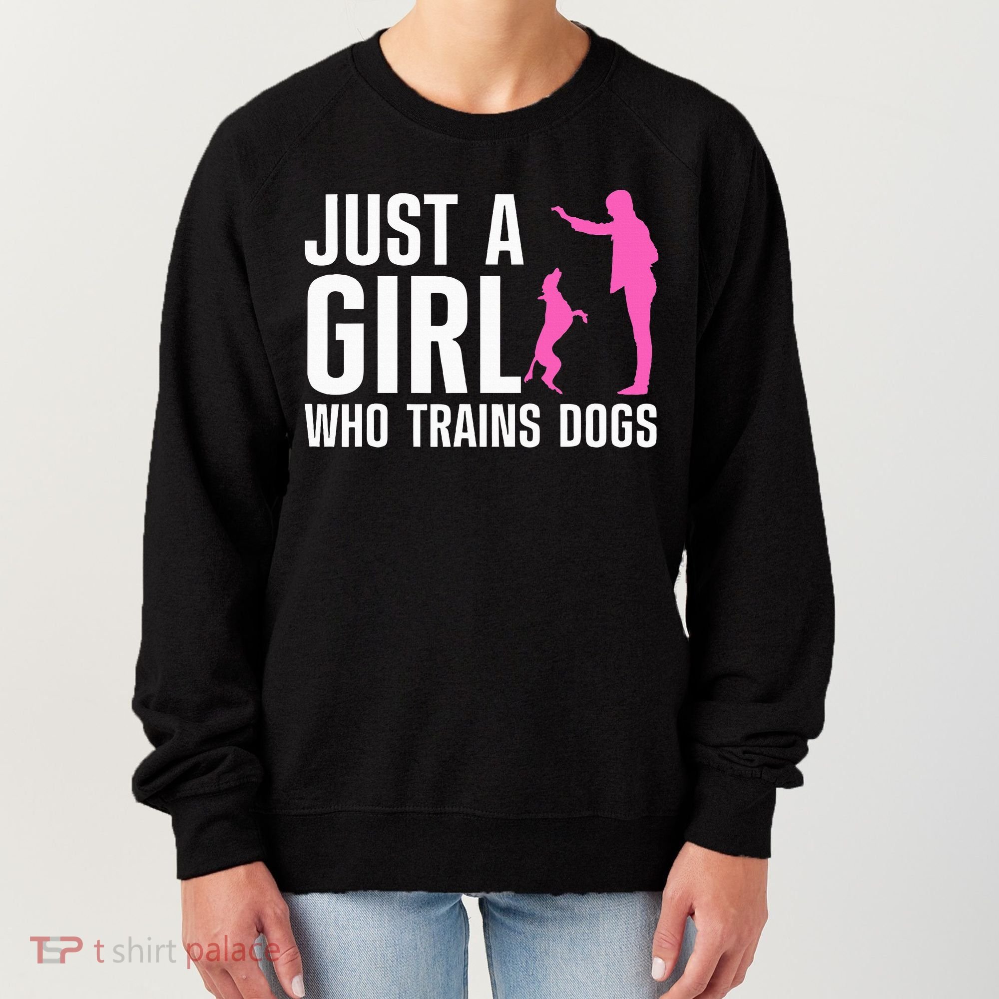 Cute Dog Trainer For Training Dog Lover Owner Women's Sweatshirt