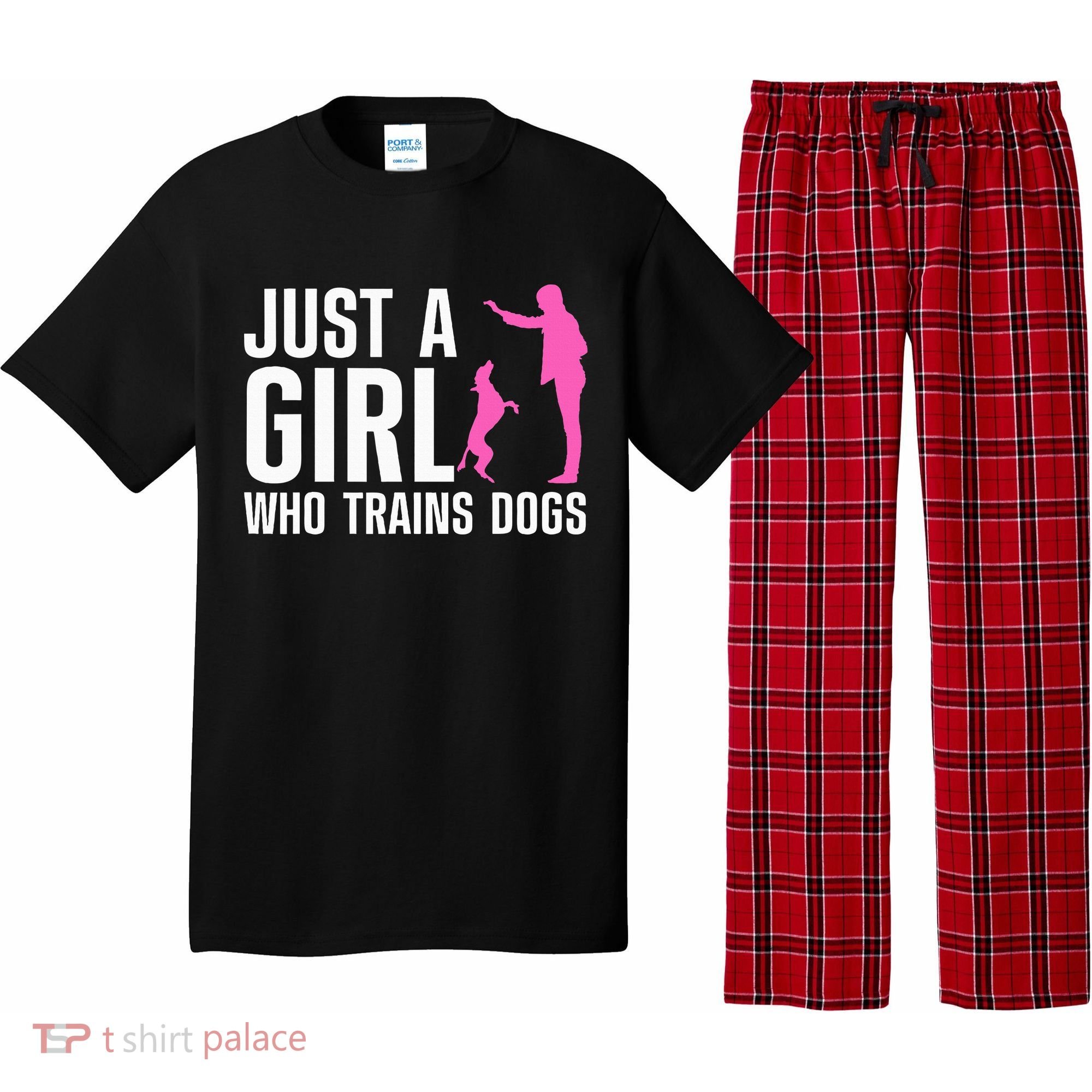 Cute Dog Trainer For Training Dog Lover Owner Pajama Set
