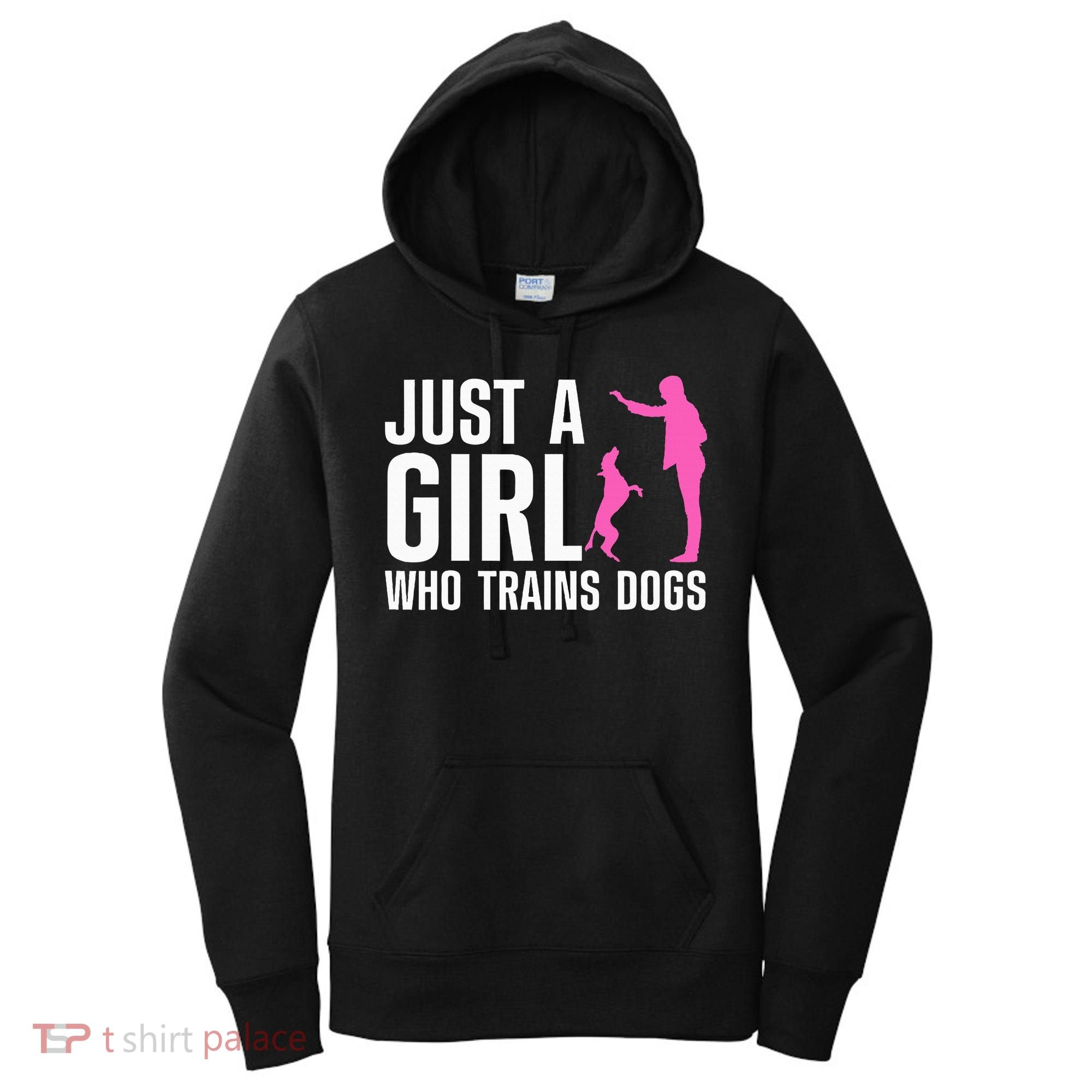 Cute Dog Trainer For Training Dog Lover Owner Women's Hoodie