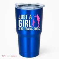 Cute Dog Trainer For Training Dog Lover Owner Tumbler thumb 0