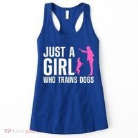 Cute Dog Trainer For Training Dog Lover Owner Women's Tank Top thumb 0