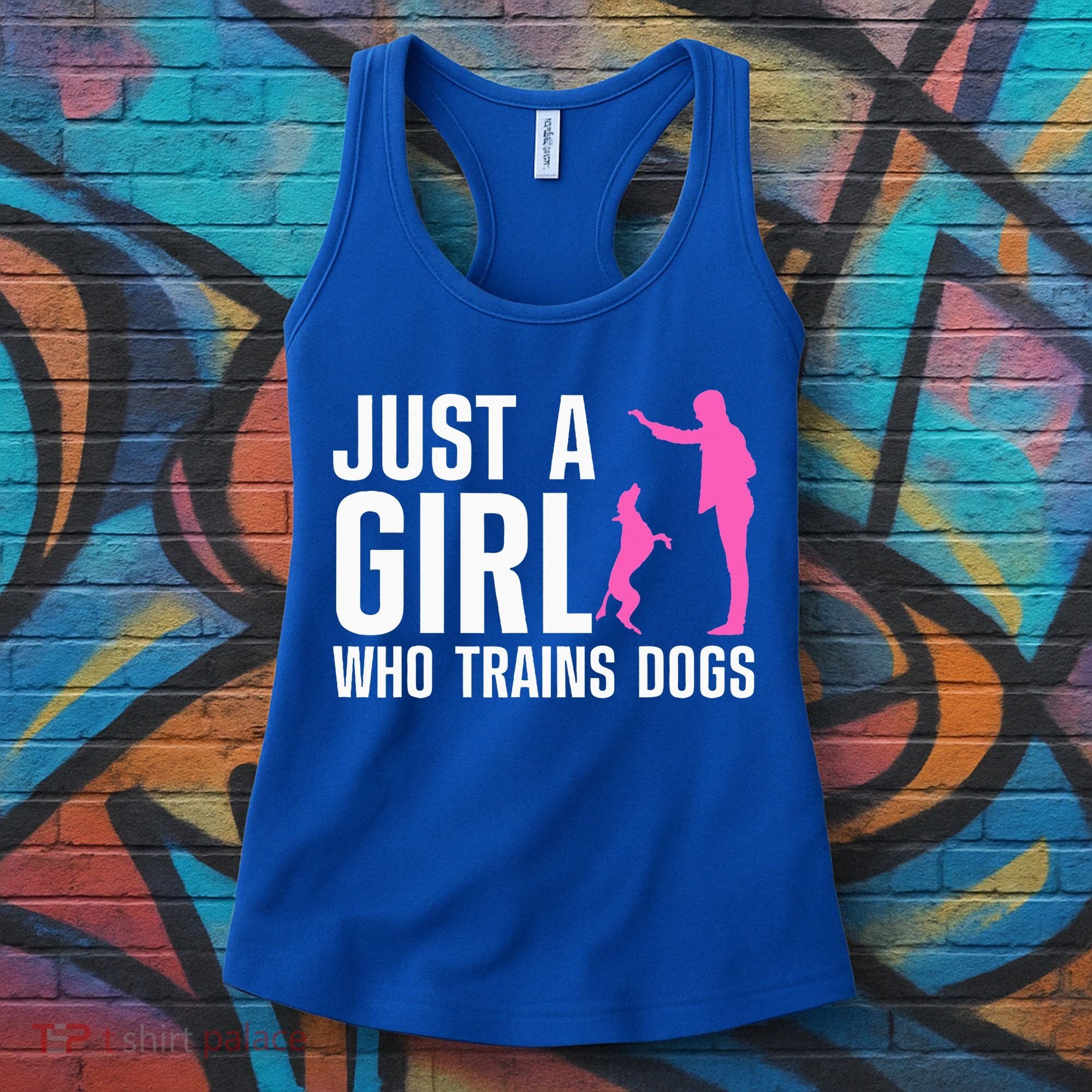Cute Dog Trainer For Training Dog Lover Owner Women's Tank Top